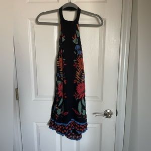Backless halter top dress from urban outfitters